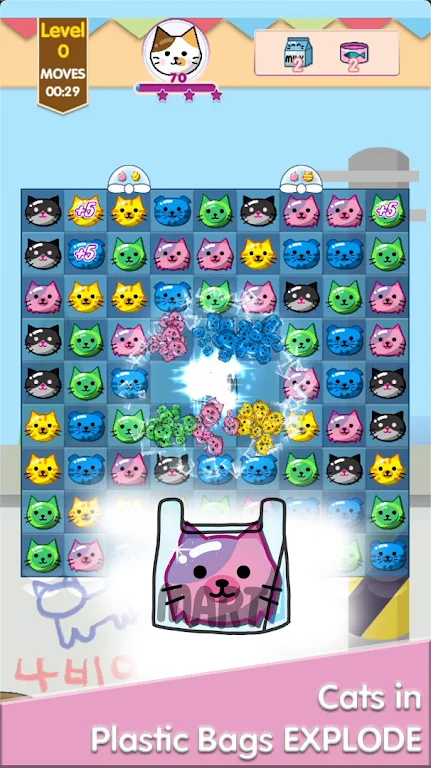 Adventure of Nabi - Cat Match 3 screenshot 4