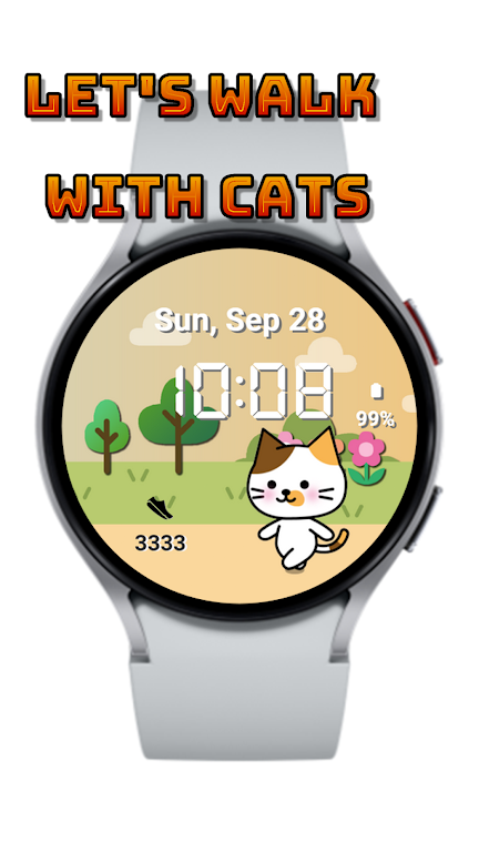 고양이와 함께 걸어요 (Let's walk with cats) screenshot 1