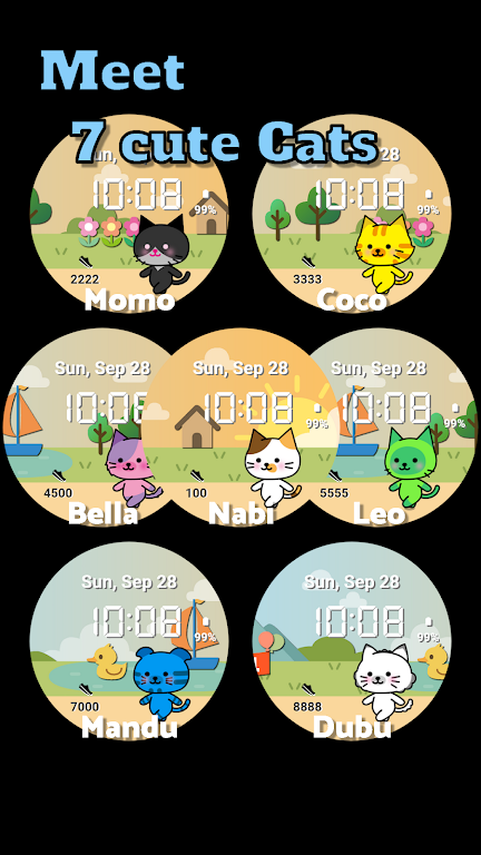 고양이와 함께 걸어요 (Let's walk with cats) screenshot 2